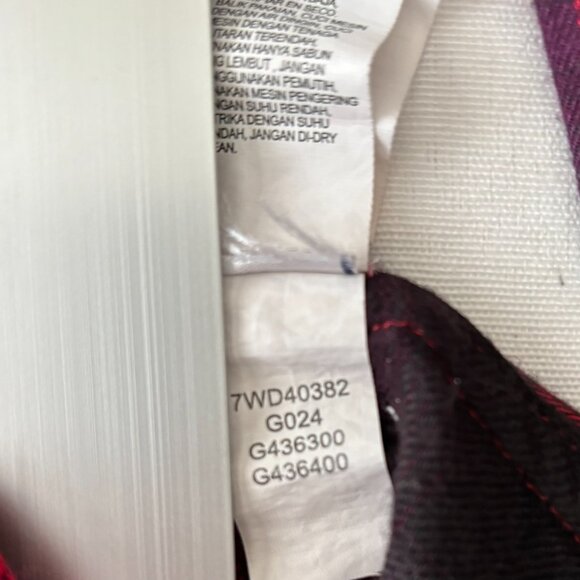 Lucky Brand Red & Black Plaid Tunic Top  XL -Convenient Slit Pockets- - Picture 10 of 15